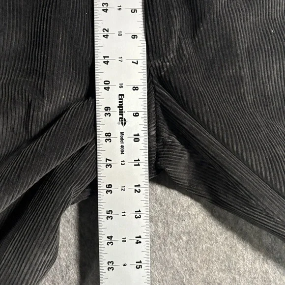 L.L. Bean Men's Corduroy Pants Size 33 Straight Classic Fit Cotton Flat‎ Front - Picture 6 of 7